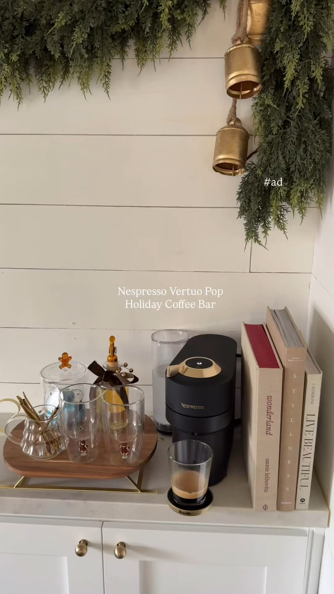 #ad Vertuo pop deluxe holiday edition! Inspired a whole new coffee bar! My favorite iced leggero pods to make a salted caramel iced coffee. 💕
@Target @NespressoUSA  #nespressopartner #TargetPartner #Target

#LTKfoodie #LTKHoliday #LTKmorningroutine