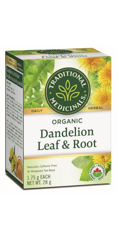 Traditional Medicinals Dandelion Leaf and Root | Well.ca