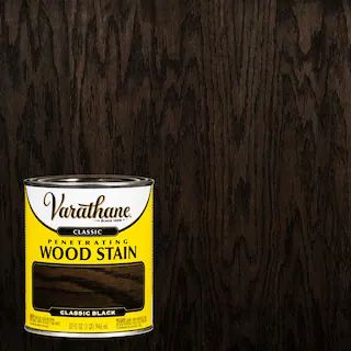 Varathane 1 qt. Black Classic Wood Interior Stain 349558 | The Home Depot