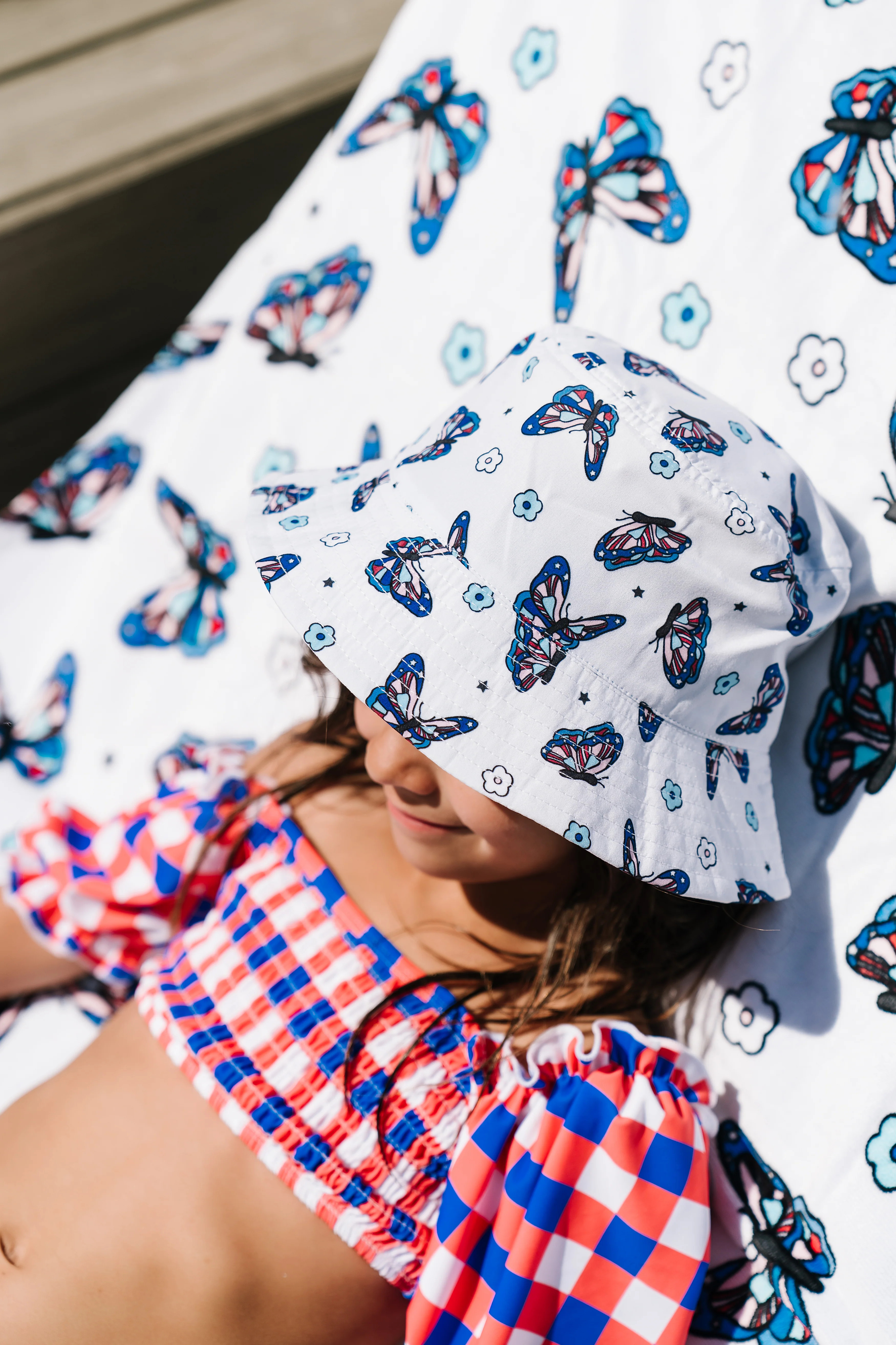 TATUM'S FREEDOM FLYERS DREAM BUCKET HAT | Dream Big Little Co.