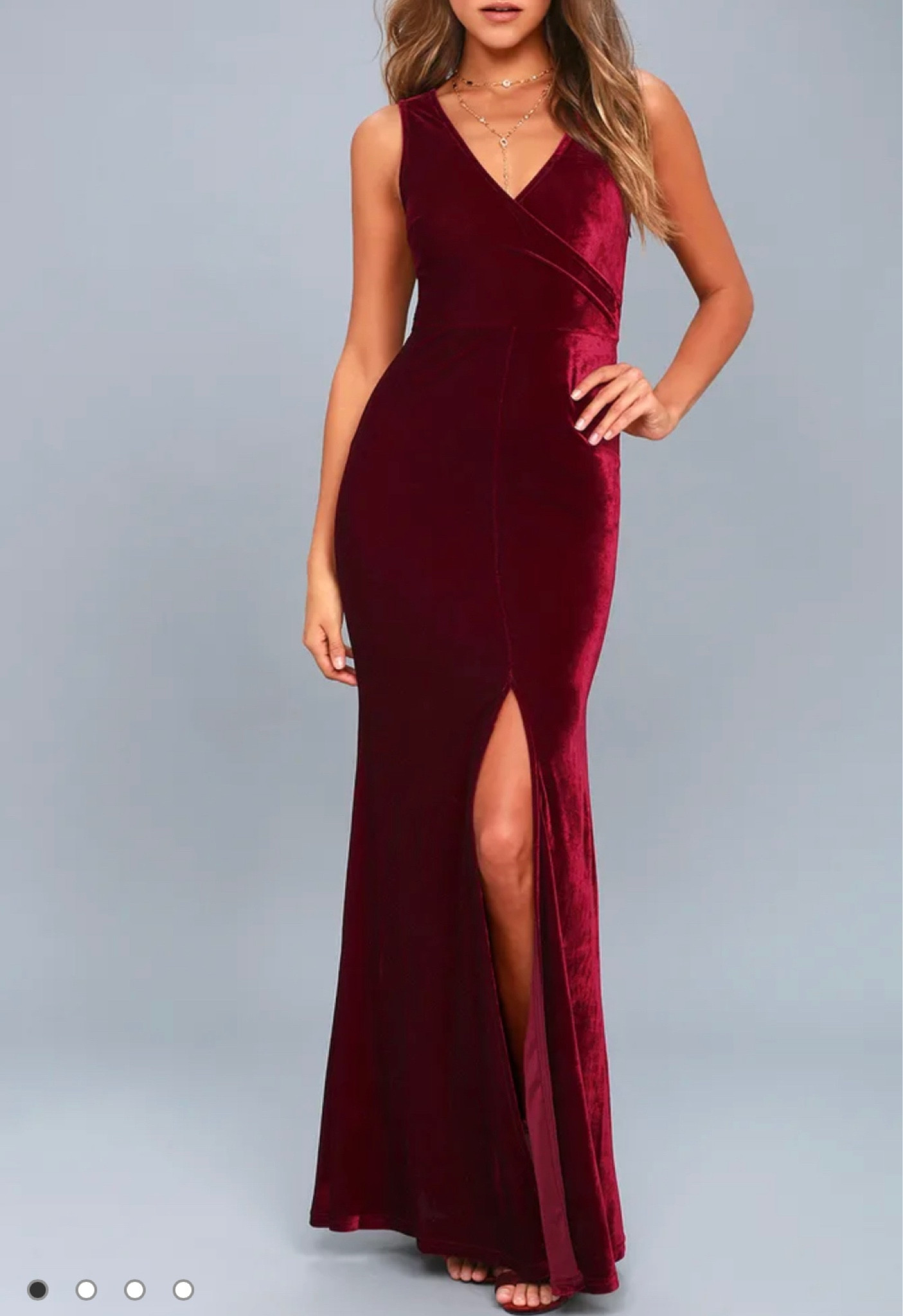 Formal holiday event velvet burgundy dress 

#LTKGiftGuide #LTKSeasonal #LTKHoliday