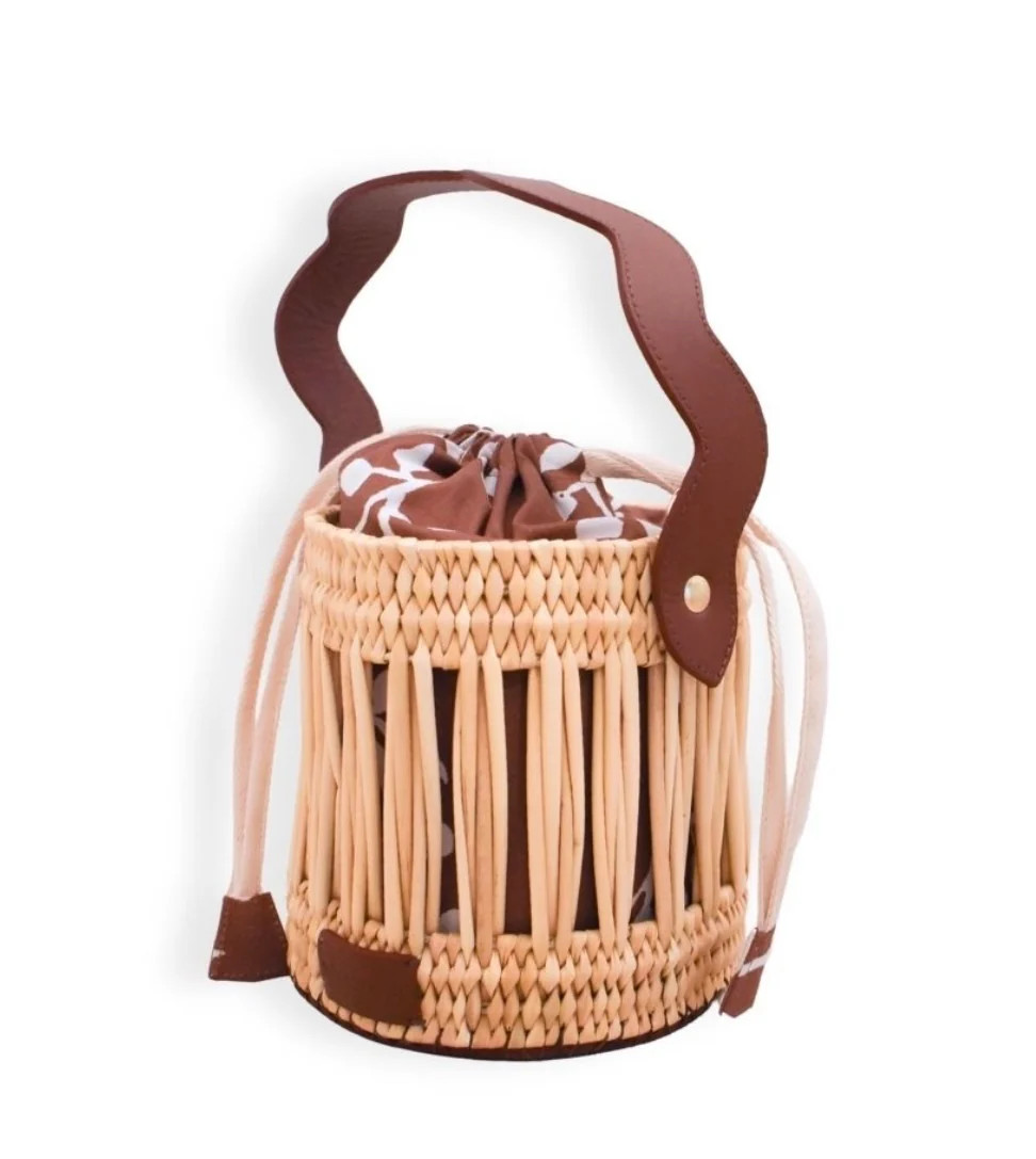 Emily Tote - Brown by Breck and Grier | navyBLEU LLC