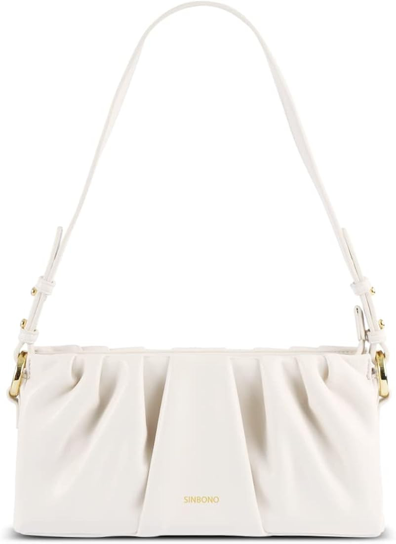 SINBONO Women Shoulder Bag, Evelyn Soft Vegan Leather Handbag Ladies Designer Classic Purse | Amazon (US)