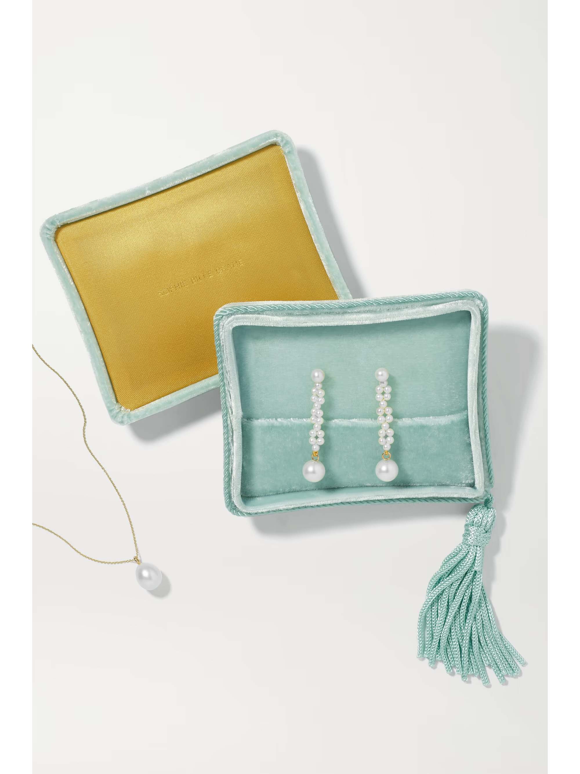 Velvet jewelry box | NET-A-PORTER (US)