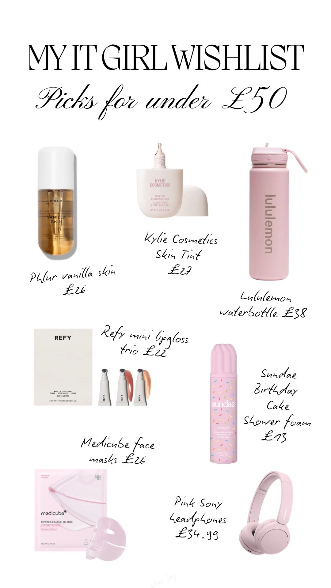 Picks under £50 🎀 gift guide, wishlist 

#LTKgiftguide #LTKspring #LTKbeauty