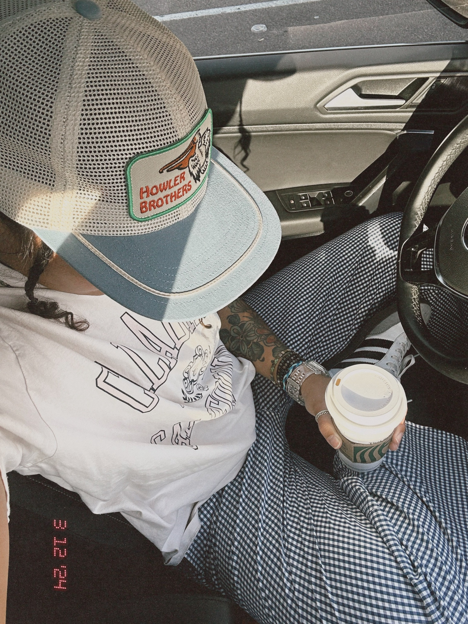 Medium in top and bottoms (MTall) Pajama pants , trucker hat , adidas sambas , travel outfit , road trip outfit , Pinterest outfit , neutral outfit , granola girl outfit , gender neutral outfit , lounge pants outfit , graphic tee outfit , summer 2024 outfit 

#LTKstyletip #LTKSeasonal #LTKtravel