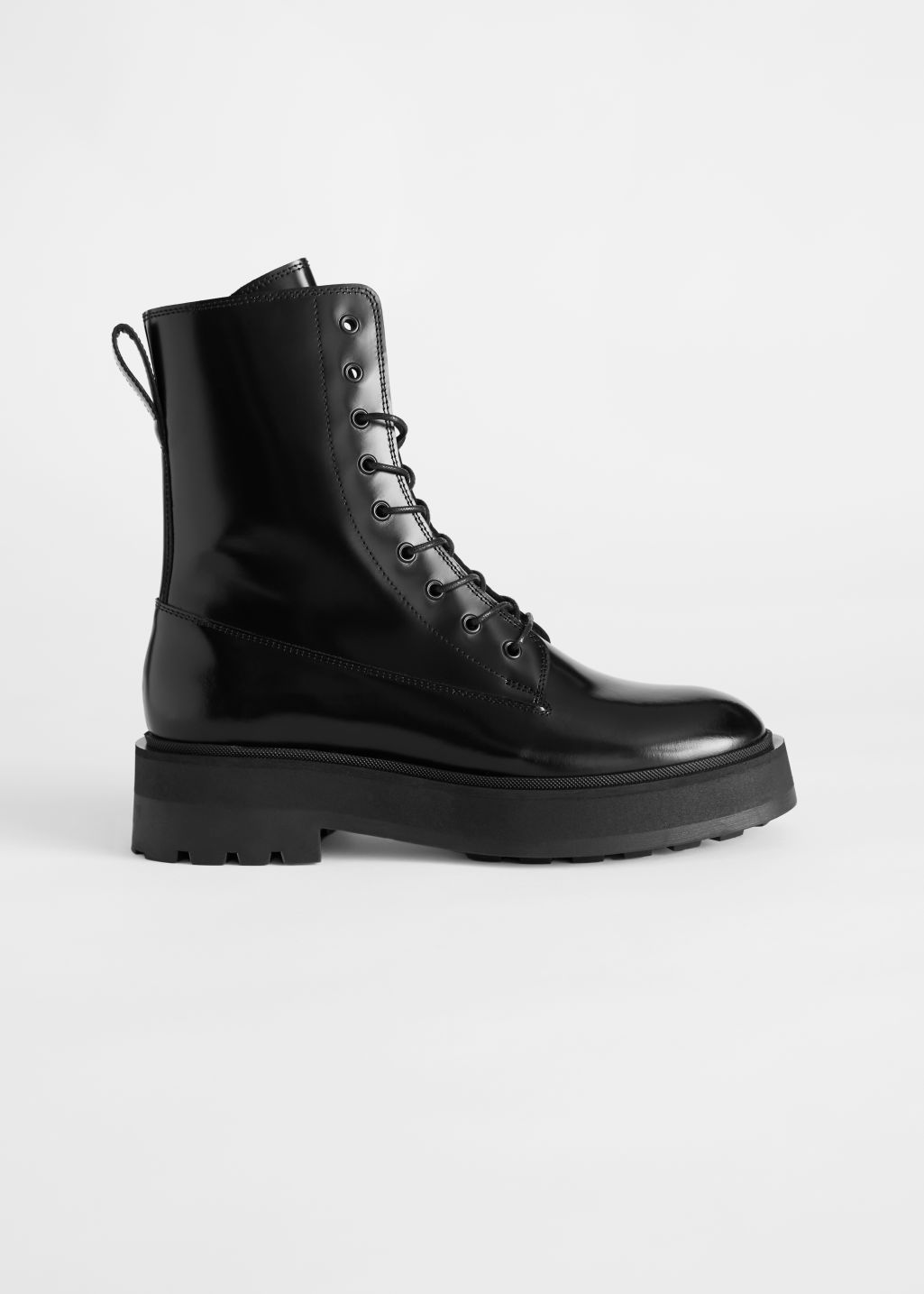 Chunky Leather Lace-Up Boots | & Other Stories (EU + UK)