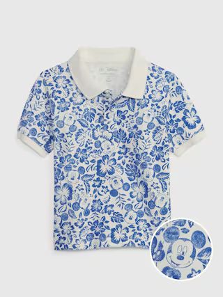 babyGap | Disney 100% Organic Cotton Mickey Mouse Pique Polo Shirt | Gap (US)