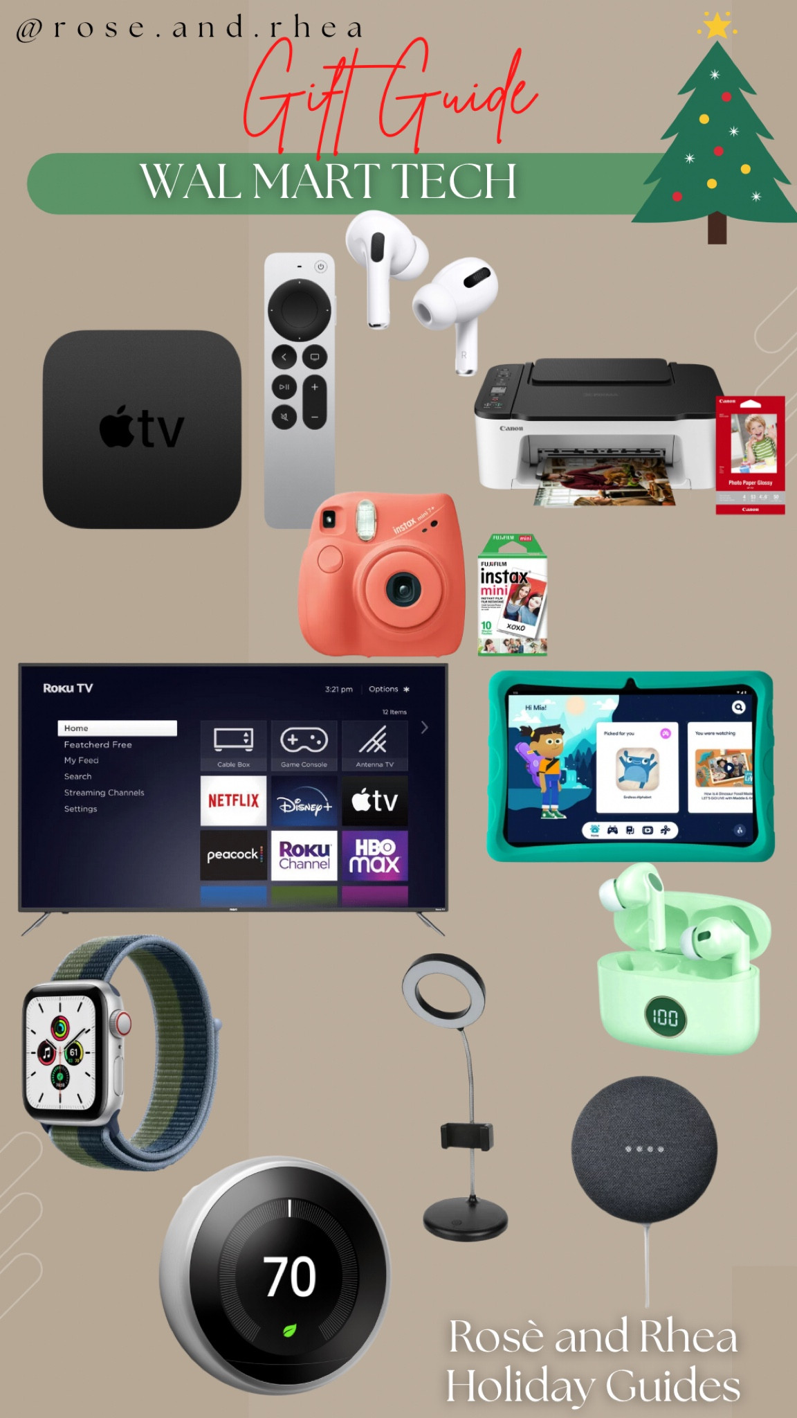 Wal Mart gift guide • tech gift • home owner • new home owner gifts • teenager gift • girl gift • guys gift • apple gifts • tablet gift • air pods • 

#LTKHoliday #LTKSeasonal #LTKGiftGuide