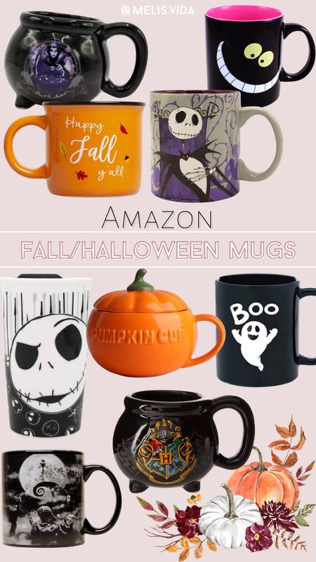 Fall/Halloween coffee mugs
#ltkhome #ltkfamily
Jake the skeleton | Harry Potter | boo | happy fall | pumpkin 

#LTKHalloween #LTKSeasonal #LTKunder50