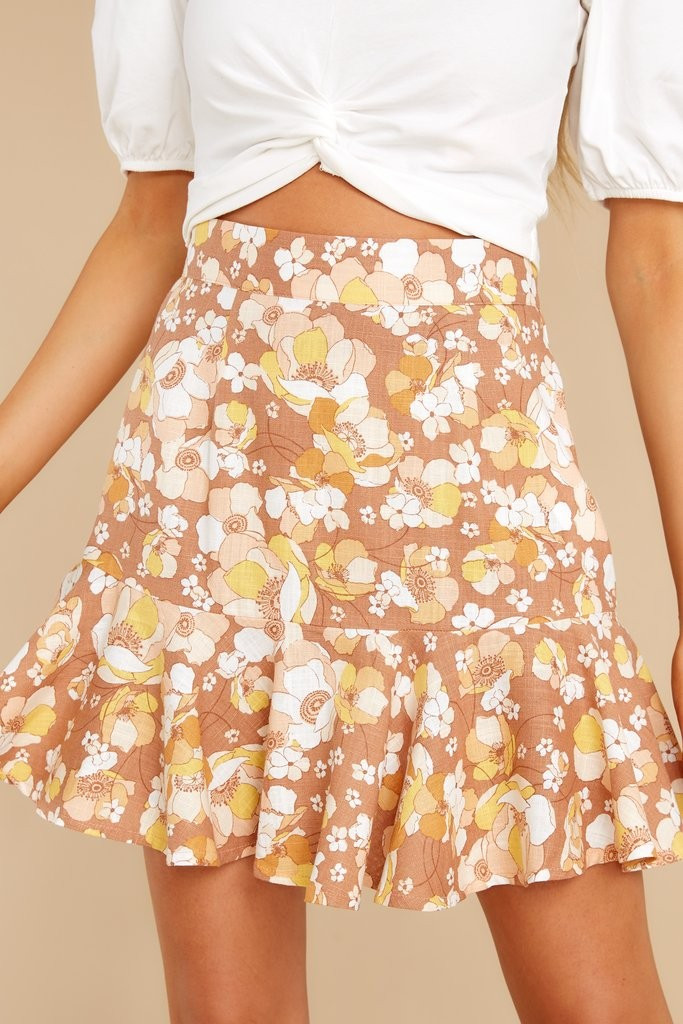 El Royale Multi Mini Skirt | Red Dress 