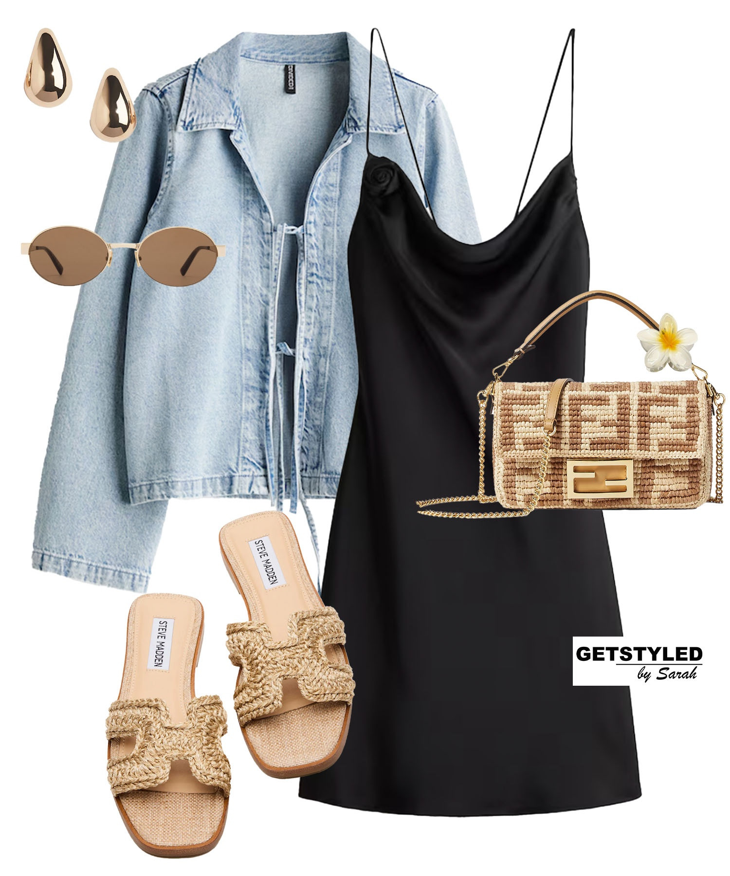Summer dress styling 🫶🏼

#summerstyle #summerdress #dress #raffiabag #raffiasandals #satindress #denimdress #denimjacket #sandals #zara #hm
Denim dress, satin dress, short summer dresses, denim jackwt, blazer, raffia bag, raffia sandals, PLT, prettylittlething, zara, H&M, Steve Madden, Meshki

#LTKshoes #LTKbag #LTKstyletip
