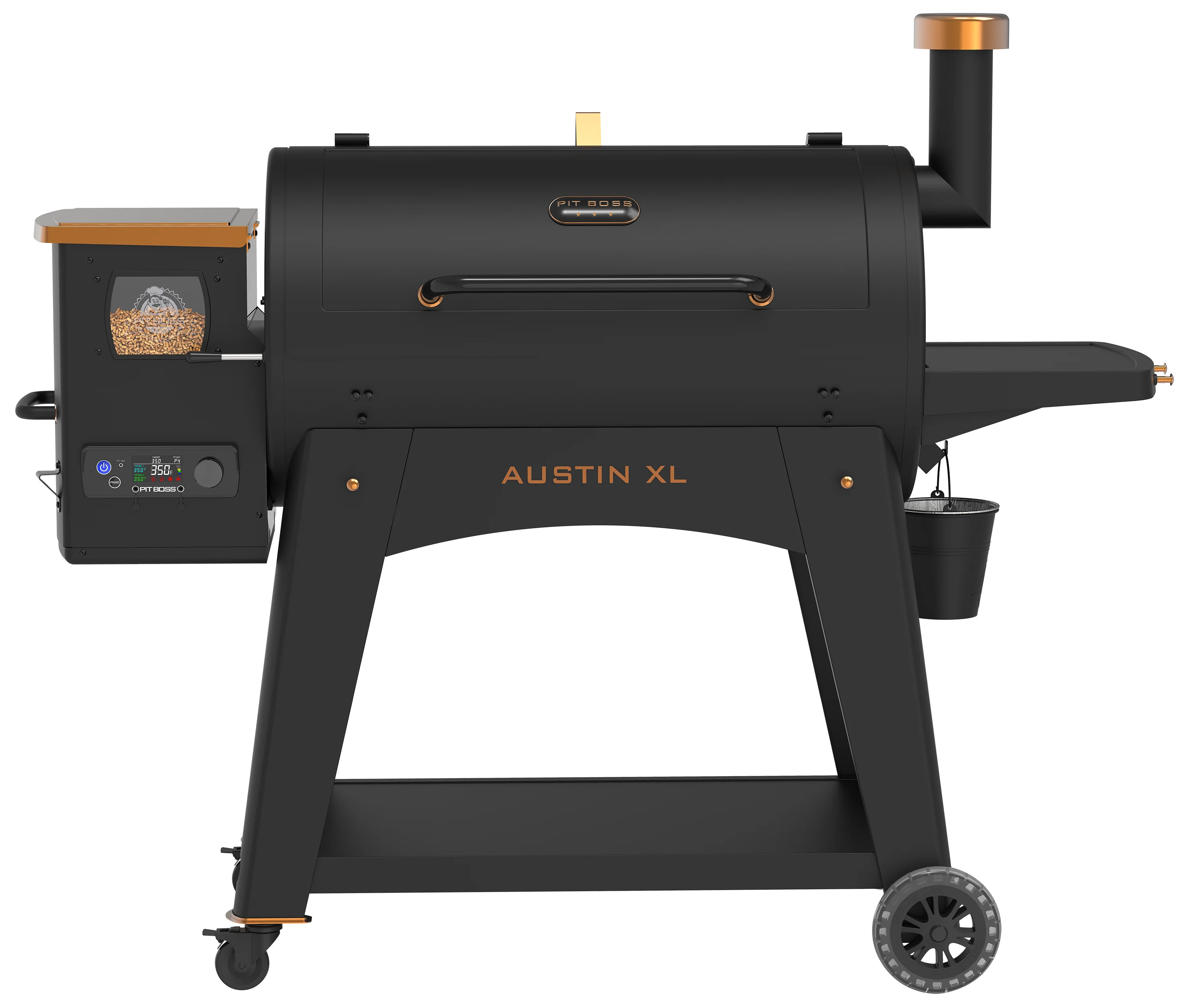 Pit Boss Pellet Smoker, Austin XL 1000 Square Inch Wood Fired Pellet Grill, Onyx Series | Walmart (US)