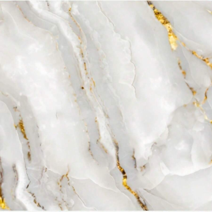 ucdfi 1 Roll Of Luxurious Home Decor White Marble Textured Vinyl Wallpaper - Self-Adhesive, Peel ... | SHEIN