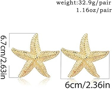 Aksod Statement Earrings Dangle Geometric Earrings Studs Irregular Spiral Women's Drop Punk Exagg... | Amazon (US)