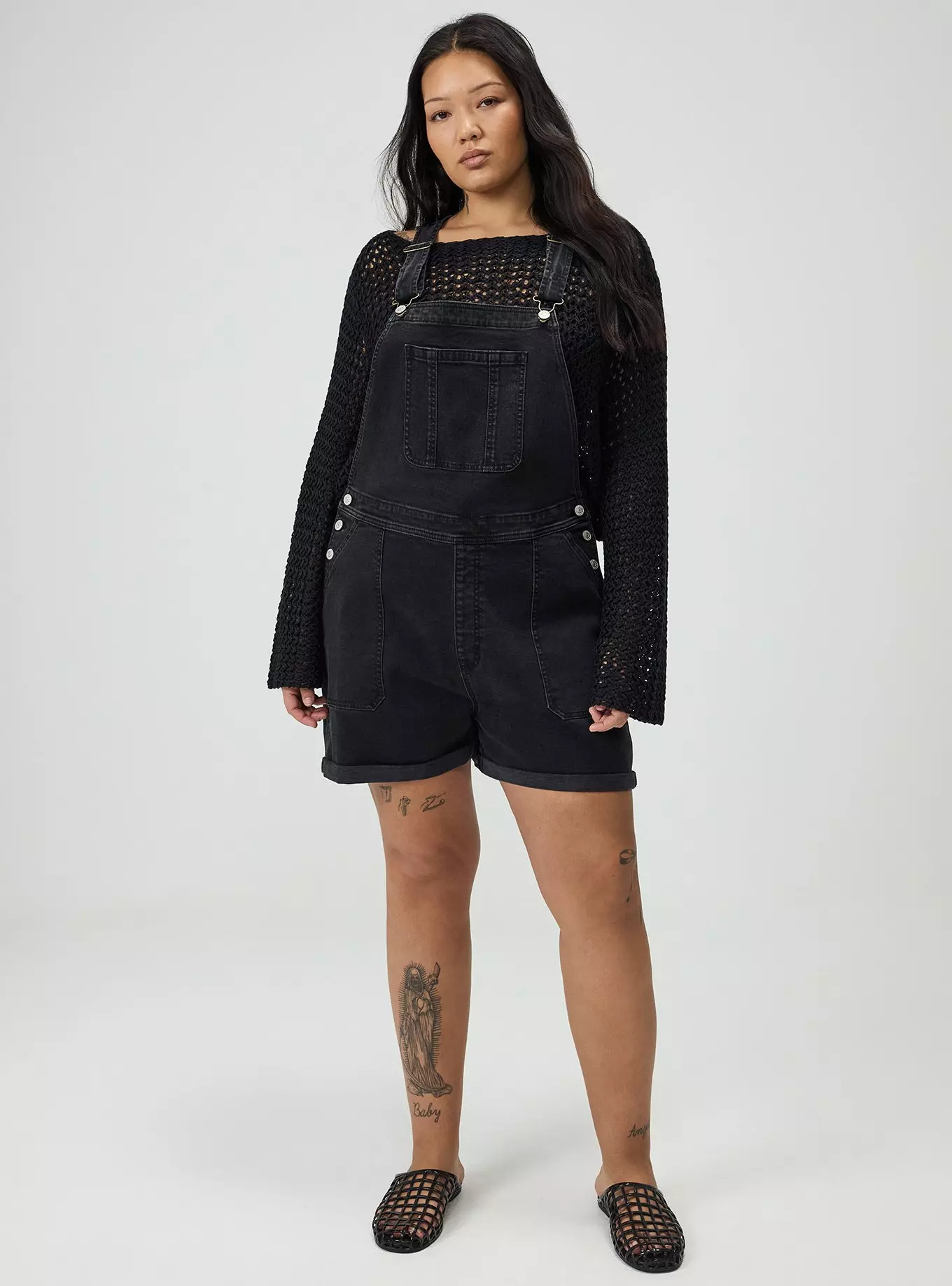 3'' Relaxed Denim Shortall | Torrid (US & Canada)
