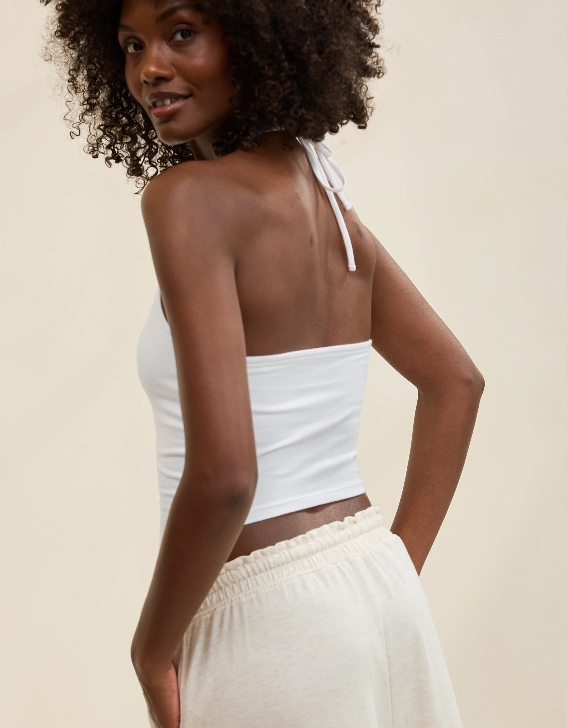 Aerie Handkerchief Hem Braless Tank Top | Aerie