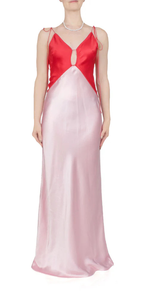 Terrin Satin Gown | Maison Rogue