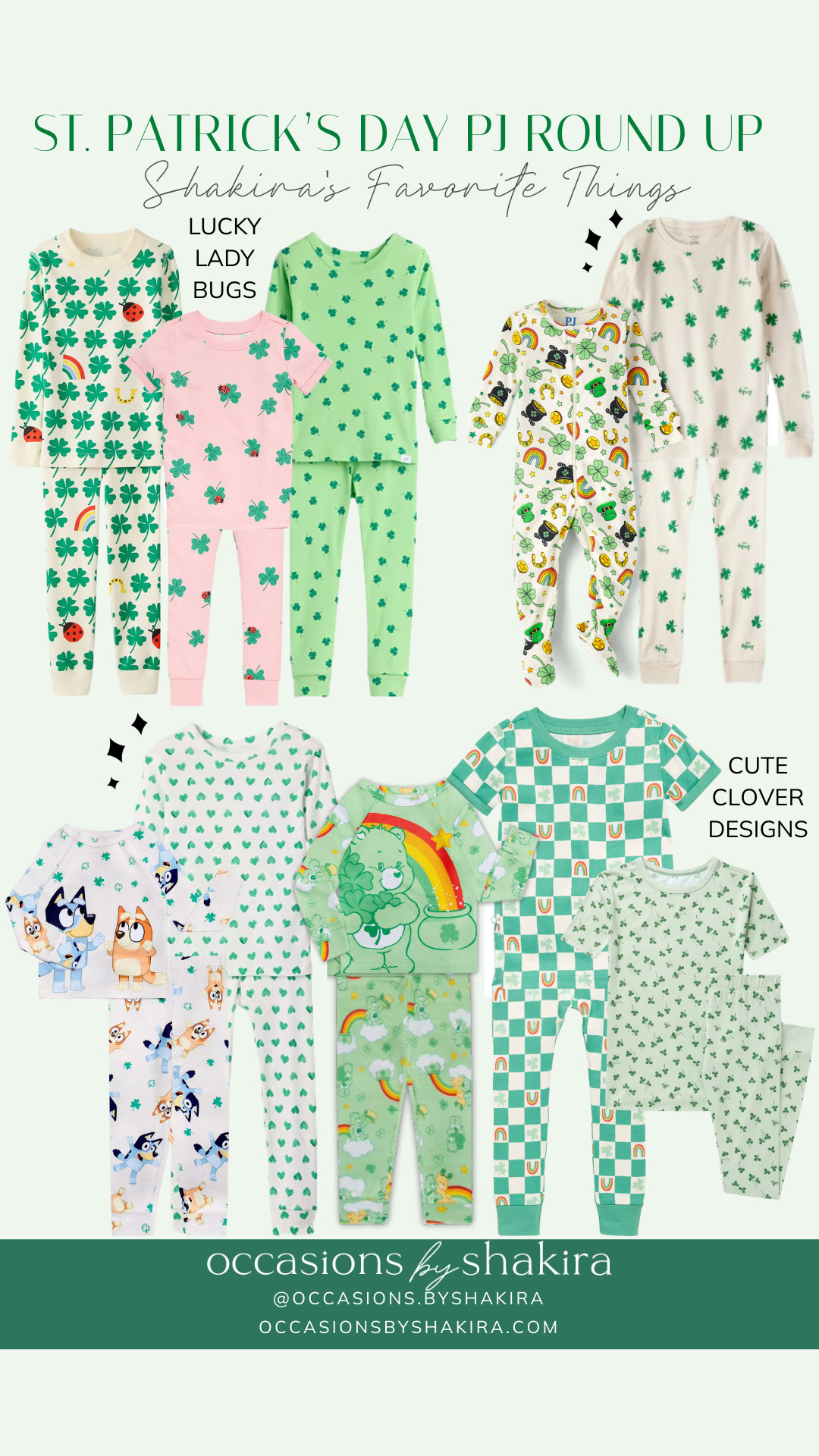 St. Patrick's Day pajama round up 

 

#LTKSeasonal #LTKBaby #LTKKids