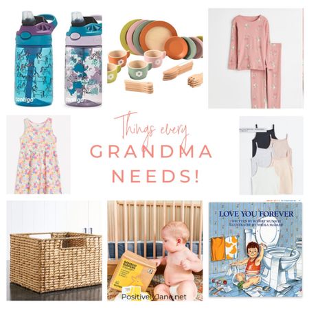 If you are a grandma and your grandkids live close enough that you get to see them regularly (yay for you)…you might need to stock up on a few items in order to make everyone’s life easier.

Here are the things that I purchased for my home so that I have what I need when I need it. All of these items are suitable for toddlers! 

Check them all out!
#mushie
#toddlercups 
#toddlerpjs
#iloveyouforever
#contigokids
#toddlergifts
#toddlermusthaves
#dyper.com
#bamboodiapers
#nontoxicdiapers
#babygear
#maxicosi
#potterbarn


#LTKGiftGuide #LTKbaby #LTKkids