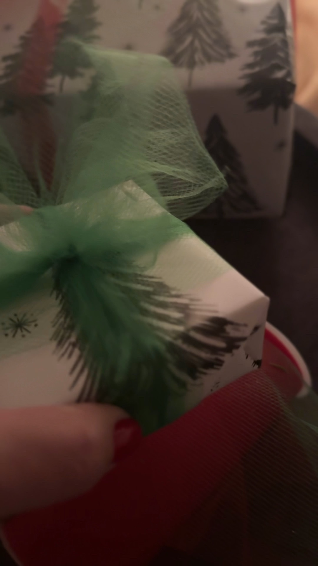 Inexpensive way to decorate your packages - tulle ribbon comes in 25 yards rolls! Prettier too! 

#LTKHoliday #LTKGiftGuide #LTKFindsUnder50