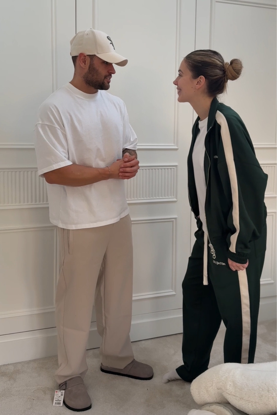 chilled men’s fit ✨ Kieran wears large t shirt and w 33 l30 trousers 

#LTKeurope #LTKuk #LTKmens