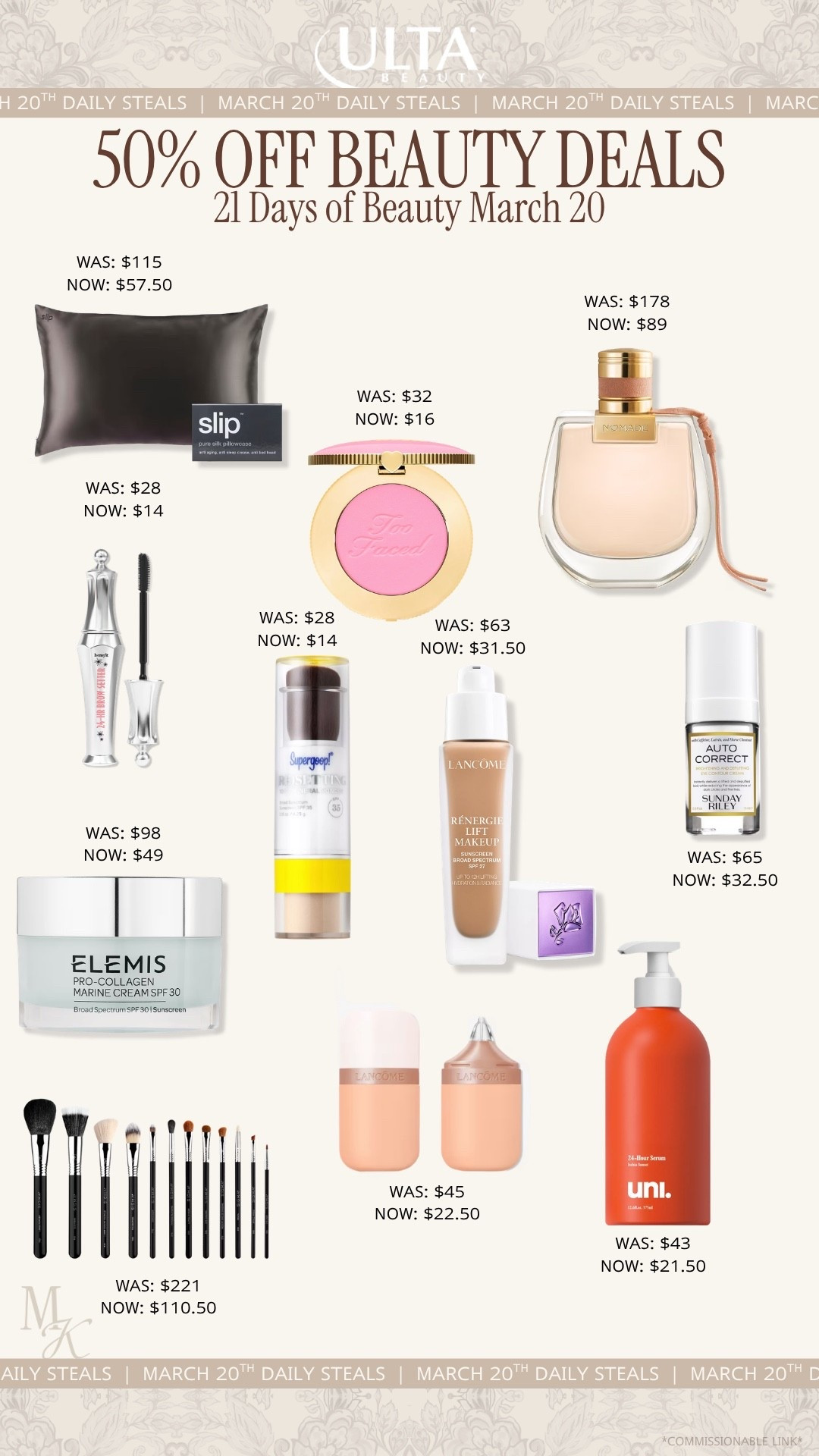 Ulta Beauty sale, Ulta 21 Days of Beauty, 21 Days of Beauty deals, beauty sale 2026, makeup sale, skincare sale, mature skin, hydrating skincare, skincare routine, skincare essentials, beauty, makeup, make up, makeup must haves, everyday makeup routine, full glam makeup, natural makeup look, dewy makeup, long lasting makeup, trending beauty products, hair tools, hair styling tools, hair care routine, frizz control, beauty favorites

#LTKselfcare #LTKSaleAlert #LTKBeauty