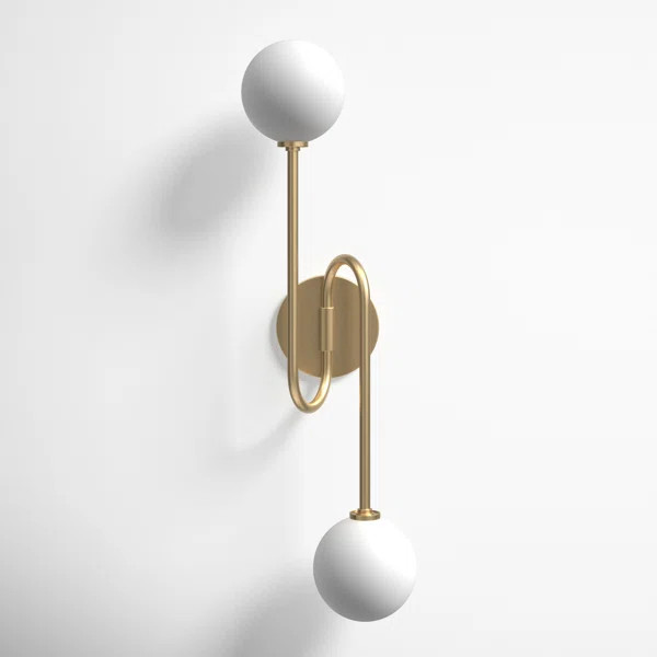 Zelpha IRON Armed Sconce | Wayfair North America