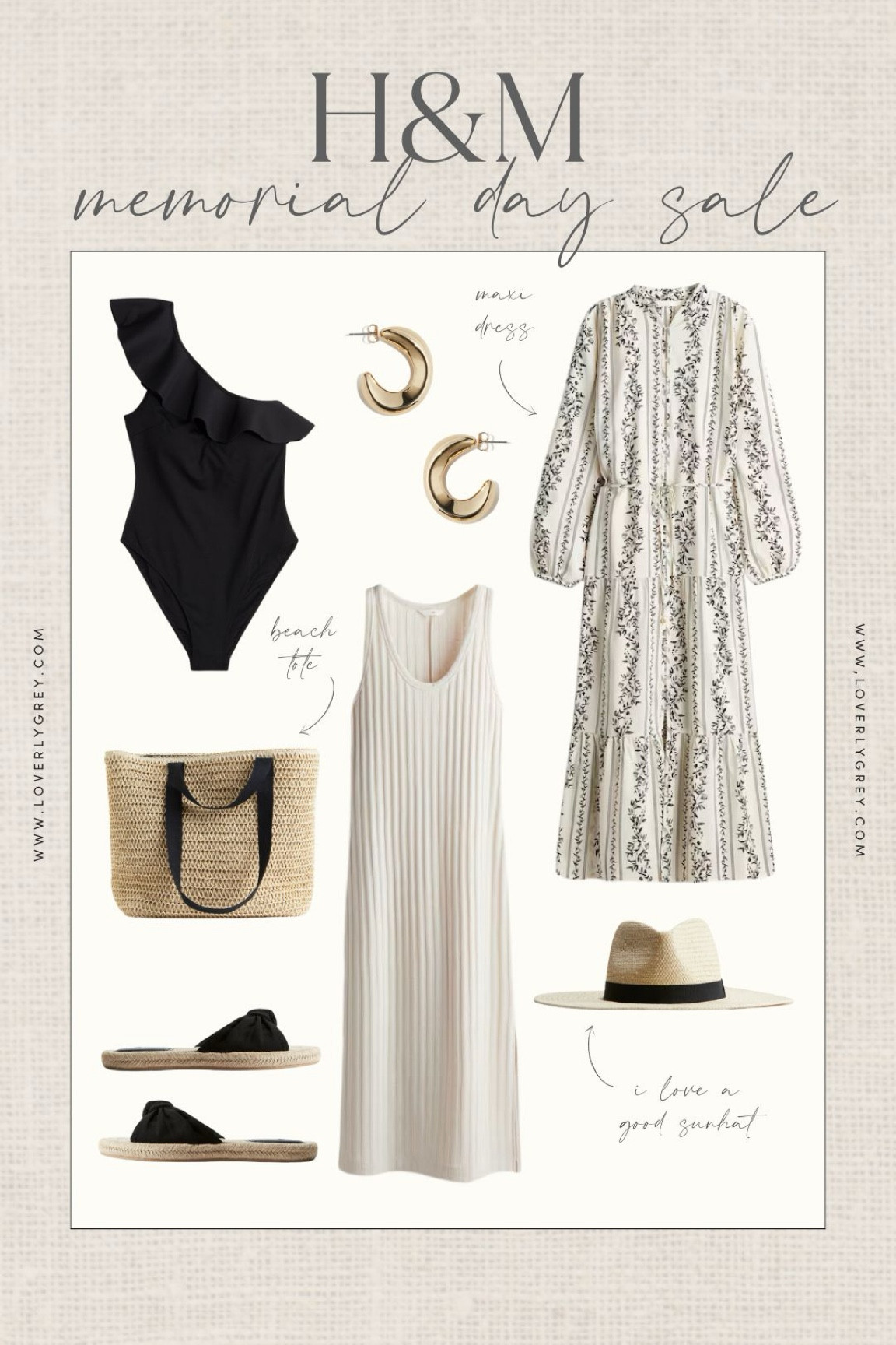 H&M Memorial Day sale. This ribbed midi dress and one shoulder swimsuit are perfect for summer. Loverly Grey, Memorial Day sale 

#LTKStyleTip #LTKSeasonal #LTKSaleAlert