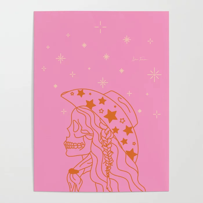 Love or Die Tryin’ - Rhinestone Cowgirl Poster | Society6