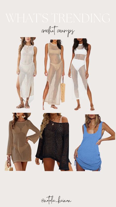 Crochet coverups from Amazon! Crochet coverups are trending! 