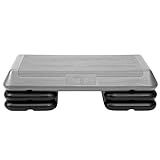The Step Original Aerobic Platform – Circuit Size Grey Aerobic Platform and Four Original Black Rise | Amazon (US)
