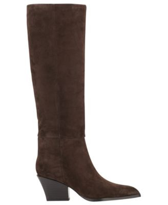 Women's Tarrie Tall Wide Calf Block Heel Dress Boots | Macy's