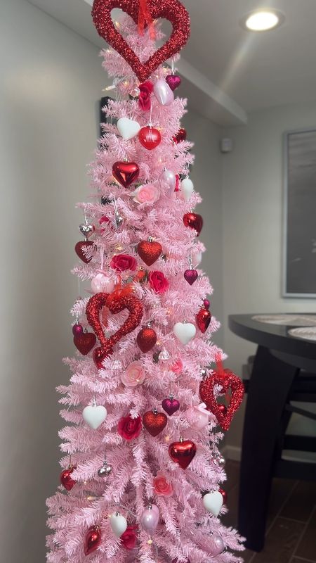 Valentines Day Tree, Pink and Red edition! Set up this fun festive tree for love day and the month of February. Valentine Tree, Galentines Day, Valentine

#LTKSeasonal #LTKVideo #LTKhome