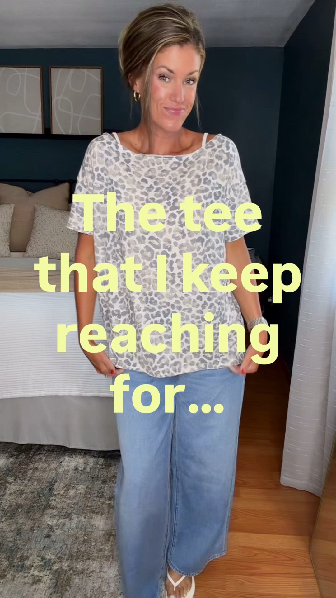 New off shoulder Aerie tees. So soft, vintage worn in feel. Run big, wearing XS. 
@Aerie

#LTKOver40 #LTKSeasonal #LTKootd