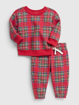 Baby Plaid Outfit Set | Gap (US)