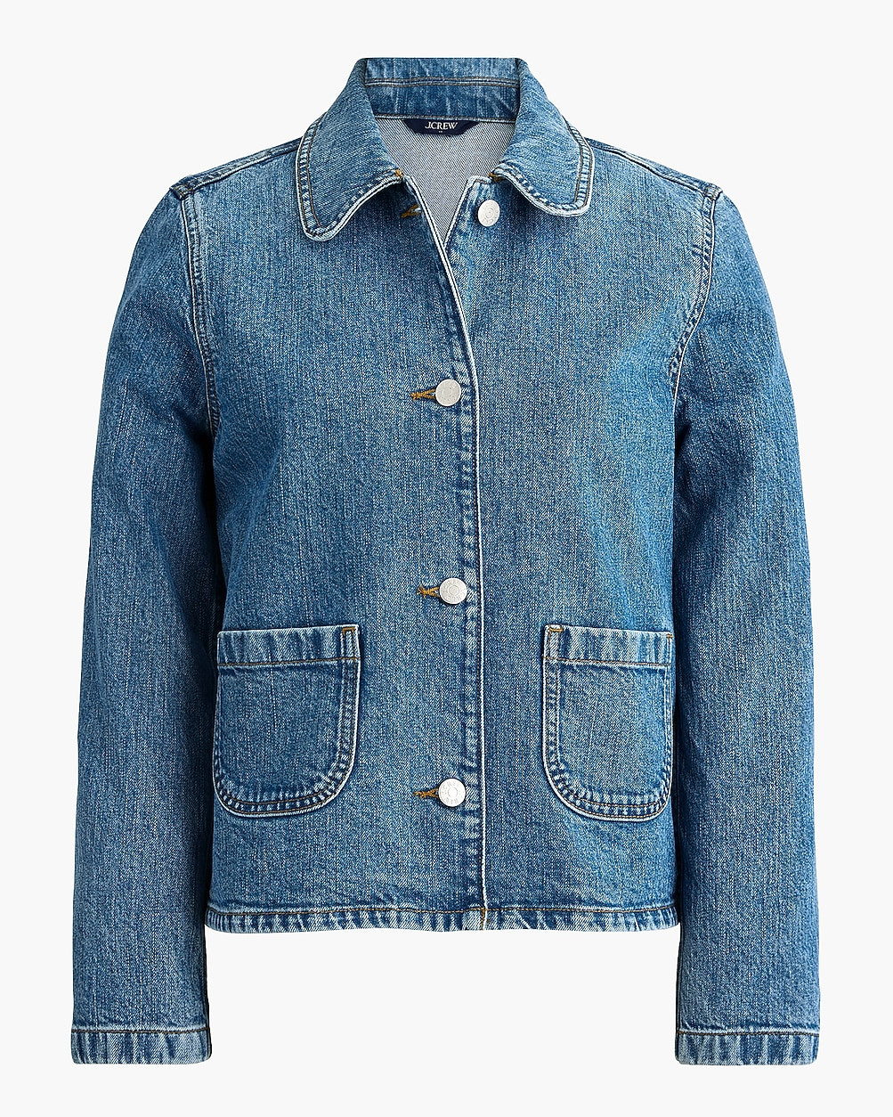 Collared denim jacket | J.Crew Factory