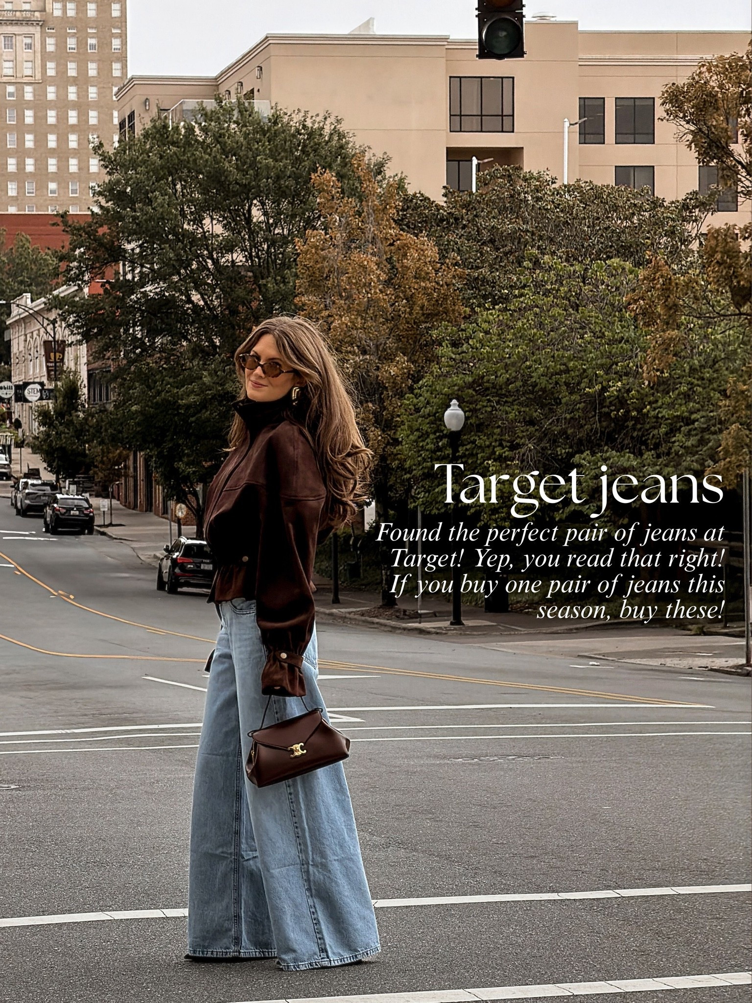 These Target wide leg jeans are the BEST!

#LTKgrwm #LTKootd #LTKmomlife