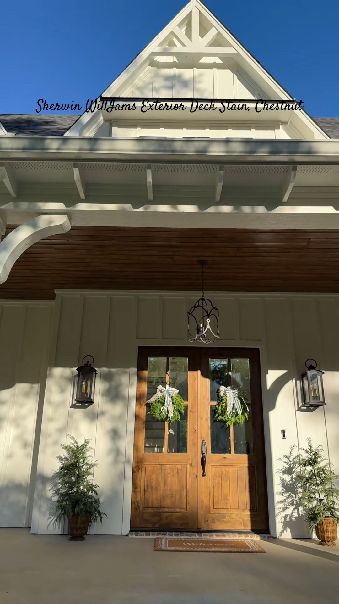 Porch lighting linked here ✨✨✨

#LTKHome #LTKvlog #LTKstorytime