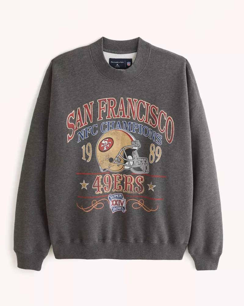 Tribal Style 49ers Crewneck Sweatshirt by Lonica Photography & Poly Designs