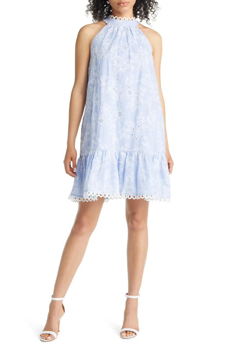 Day Embroidered Eyelet Cotton Dress | Nordstrom Rack