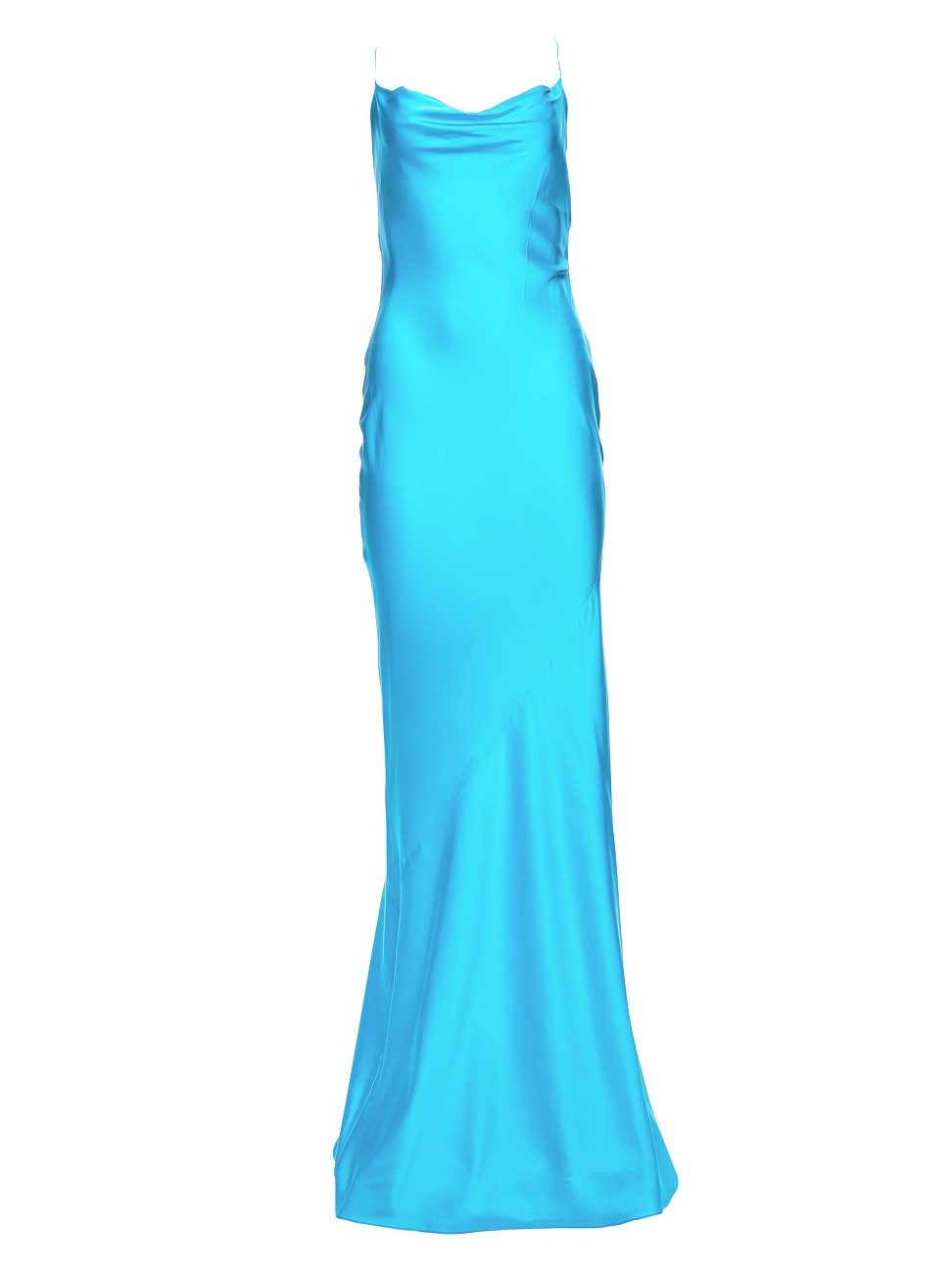 Women's Massimo Silk Gown - Turquoise - Size XL | Saks Fifth Avenue
