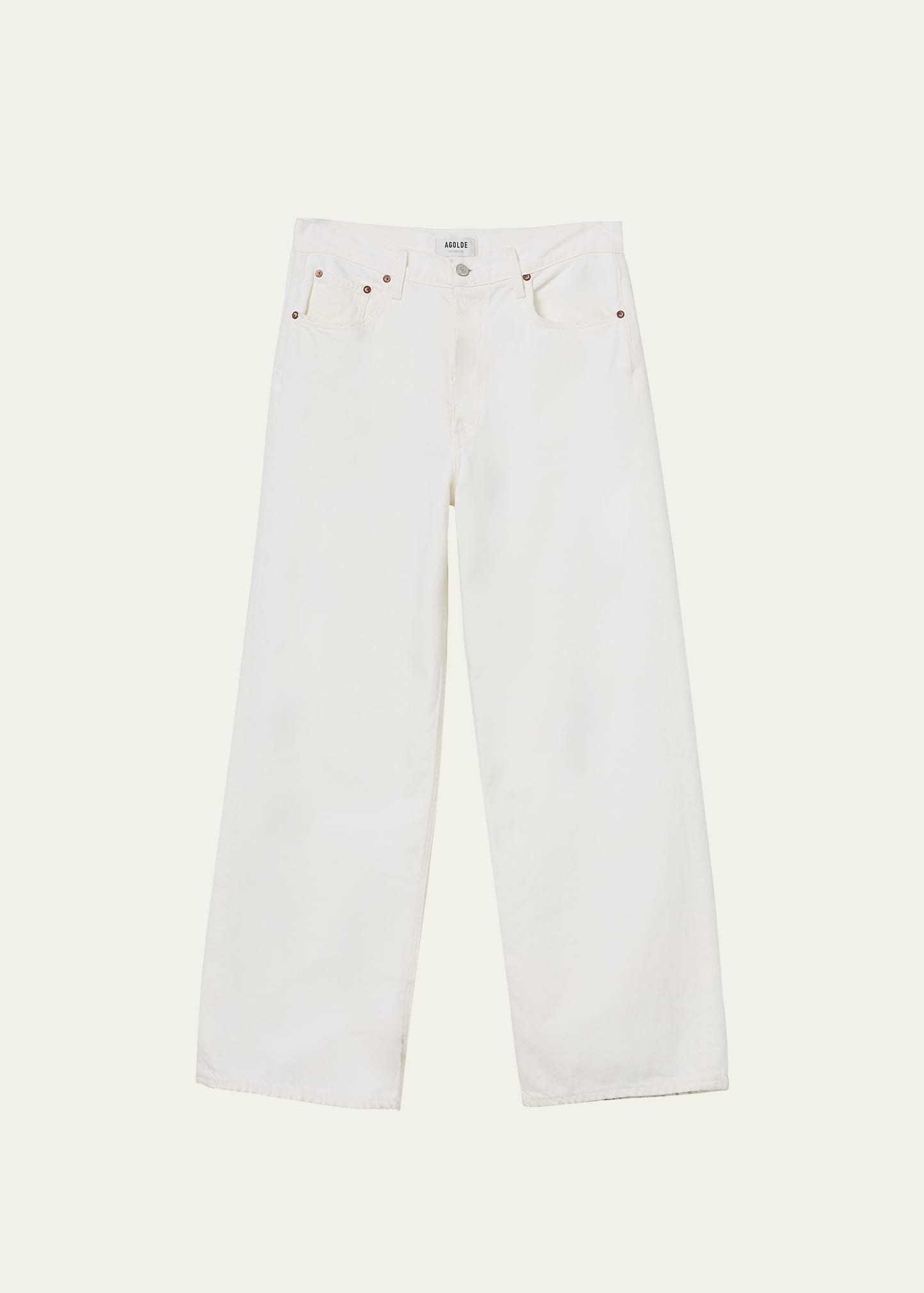 AGOLDE Low-Rise Wide Baggy Jeans | Bergdorf Goodman