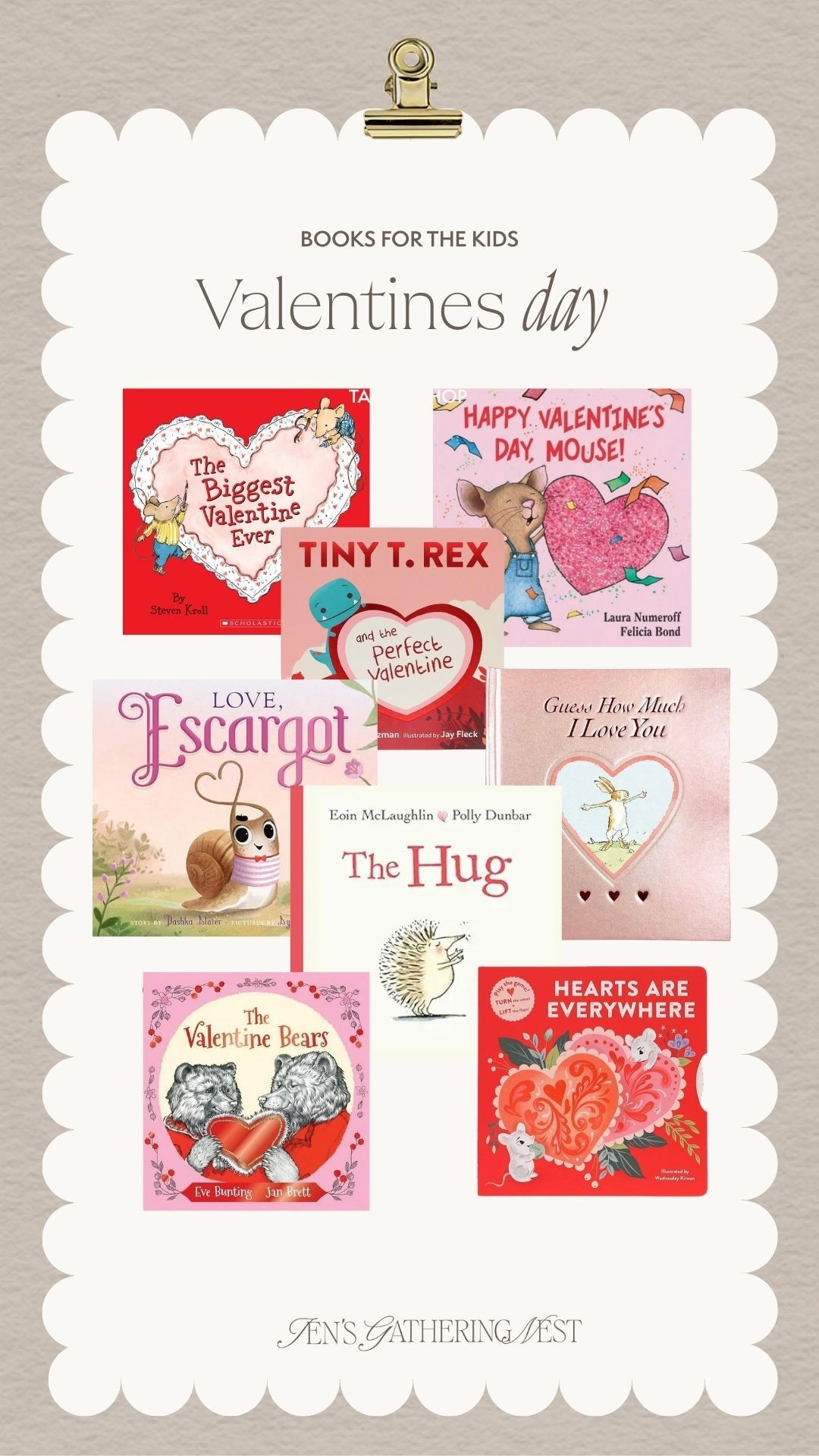 Sweet Valentine’s Day books for kids 📖💗 A mix of heartwarming stories, gentle illustrations, and meaningful reads perfect for bedtime, gifting, or starting new  traditions

#kidsbooks #valentinesforkids #childrensbooks #holidaytraditions #ltkfinds #momlife

#LTKKids #LTKSeasonal