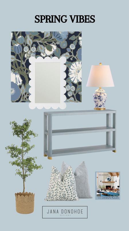 Spring home refresh. Love the powder blue for spring. 

#LTKhome #LTKSeasonal #LTKstyletip