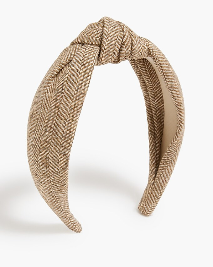 Herringbone knot headband | J.Crew Factory