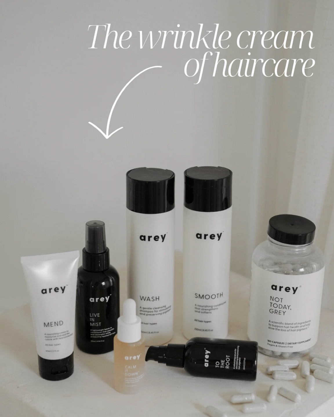 POV: you discover the wrinkle cream of haircare

Entering my 30s this September feels like an exciting yet daunting milestone, especially when it comes to my hair. Since I was 16, I've noticed grey strands here and there, but recently, they've multiplied and consolidated into a noticeable 2-inch patch Instead of being sporadic, the greys have infiltrated my entire head. (swipe to see). This sudden shift has made me quite self-conscious, prompting me to explore solutions to prevent further greying. That's when I discovered @areygrey, a brand that's quickly become my ally in the battle against grey hair.

Their system, including the "Not Today, Grey" supplement and "To The Root" scalp serum has already made a difference and I’m excited to take you on this journey with me.

When it comes to grey hair, it’s easier to start early, so if you're seeing those first greys, now's the time to act! 

shop the #AreyGrey collection on my @shop.ltk page (🔗 in bio)

#GreyHairJourney #HairCare #HealthyHair #EmbraceTheGrey #LoveYourHair
