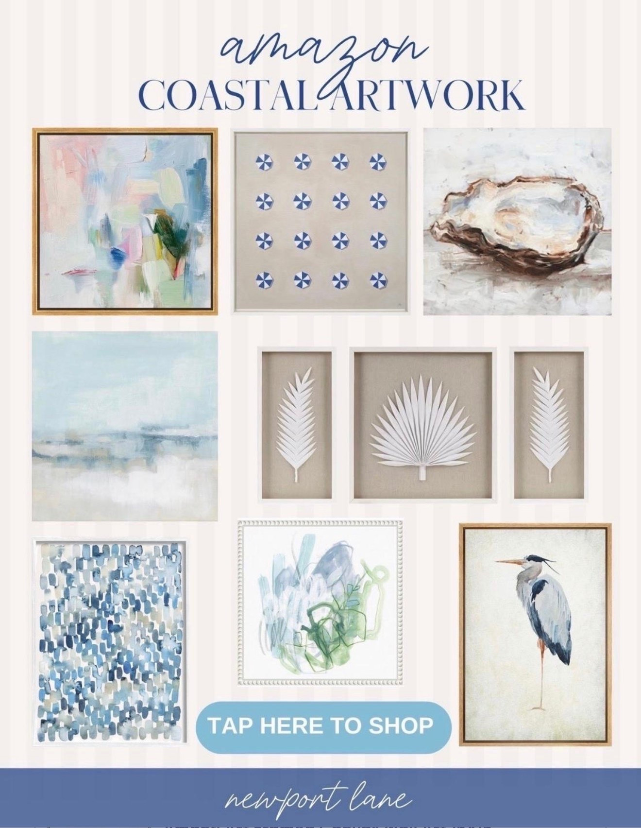 These Amazon coastal artwork picks bring beachy vibes and blue and white style to any room with effortless, designer-inspired flair. I love how they instantly elevate walls with seaside scenes, abstract blues, and coastal charm.

#LTKHome #LTKSaleAlert #LTKU