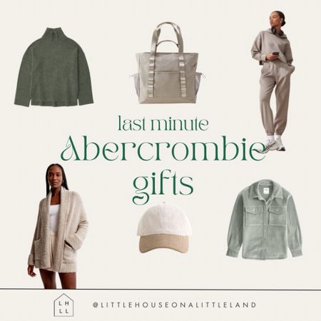 Deck the halls with these last-minute Abercrombie finds! From cozy sweaters to matching sets and accessories, it’s not to late to up your gift game! #abercrombiestyle #lastminutegifts

#LTKGiftGuide #LTKHoliday #LTKSeasonal