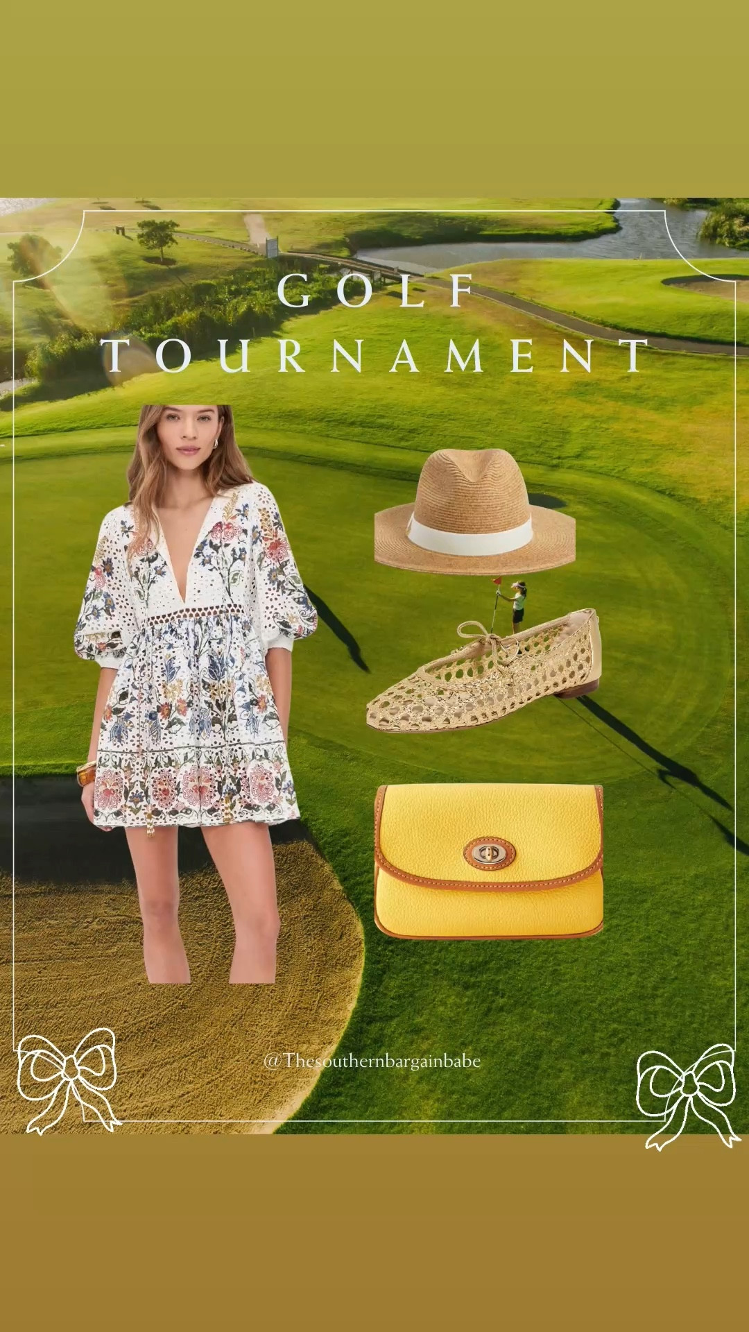 Fairway-ready 🌿⛳️
Light, breezy florals + woven flats + a pop of sunshine make the perfect golf tournament look — comfy, cute, and polished for a full day on the course. 💛

Everything linked in LTK ✨

#themasters #mastersstyle #mastersoutfit #mastersweek #augustanational
#valerotexasopen #texasopen #vtostyle #pgatour #pgatourstyle
#golfseason #springgolf #golfday #golfvibes #oncourse

#LTKOver40 #LTKActive #LTKootd